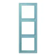 Jung LC 983 213 Afdekraam 3-voudig LS 990 céruléen moyen (32032) | Op = op