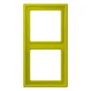 Alleen deze week | Jung LC 982 249 Afdekraam 2-voudig LS 990 vert olive vif (4320F)
