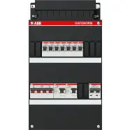 ABB Installatiedozen en -kasten Hd-H44.C5-22-44 Hafonorm 3-fase groepenkast Zwart | Eenvoudig retourneren
