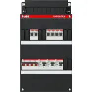 ABB 1SPF006905F0732 Hafonorm HAD323232-222+H44 Groepenkast 3-fase 6 groepen Zwart - Populair