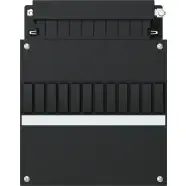ABB 1SPF006964F0800 Hafonorm HLD22B/1 Installatiekast 1-fase 12 groepen 40A Zwart - Korting