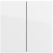 Gira 349570 Rechtstaande wip 2-voudig System 70 Zuiver wit glanzend - Flitsaanbieding