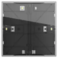 Gira 534100 Tastsensor 4.70 Komfort 1-voudig voor Gira One en KNX System 70 Met inbedrijfstellingswip | Erg populair