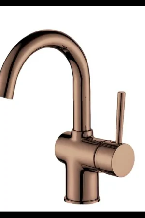 Best-design "Dijon-Biega" wastafelmengkraan met drb. uitloop & cold start functie Sunny Bronze | Sale