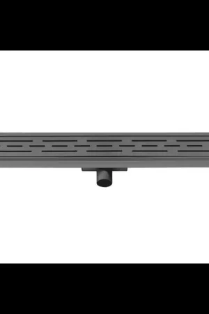 Voorraad bijna op - Best-design "Moya" douchegoot met flens 90 cm gunmetal