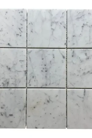 Expreslevering | Natuursteen bianco carrara 10x10cm