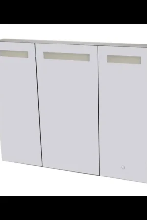 Best-design "Aluma" luxe spiegelkast incl. LED verlichting 120x80cm | Scherpe prijs