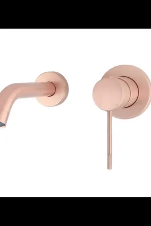 Best-design "Lyon-Decorata" inbouw-wandmengkraan uitl=20cm ros�-mat-goud | Prijsverlaging