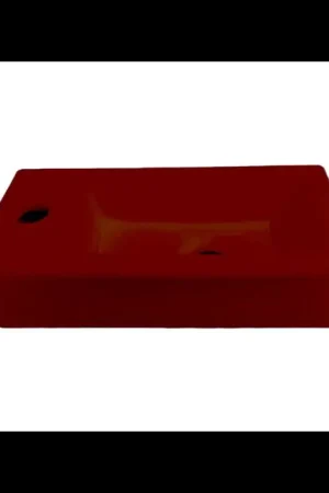 Best-design "Farnetta" fontein Links 37 x 18 x 9 cm mat-donkerrood - Bijna uitverkocht