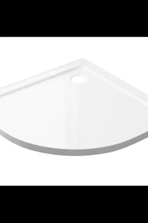 Best-design "Dona" lage douchebak 1/4 rond 100x100x4cm R=550 | Nog enkele stuks