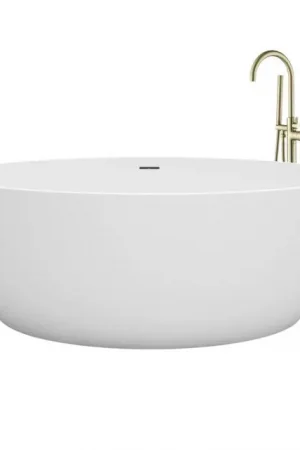 Actie - Best-design "Cirkel" vrijstaand bad "Just-Solid" diam 153 cm