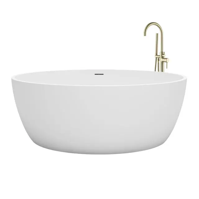 Actie - Best-design "Cirkel" vrijstaand bad "Just-Solid" diam 153 cm
