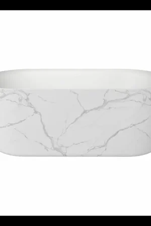 Actie loopt bijna af - Best-design "Bianco-Marble" vrijstaand bad 179x85x60cm