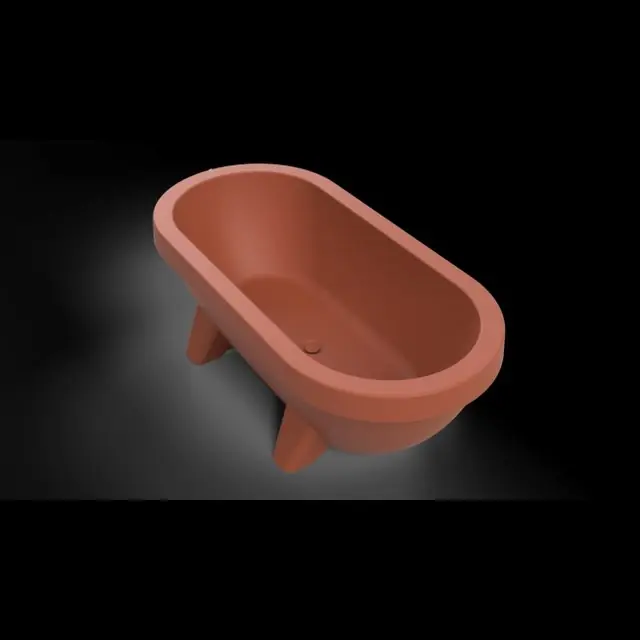 Gardentub Terracotta - Net binnen