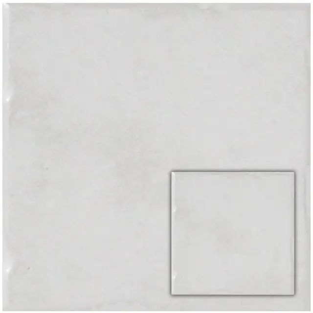 Laatste dagen | Tegels handvorm gemme perla grijs 10x10 cm